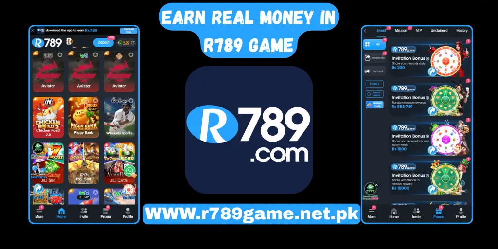 Earn real Money in R789 Game